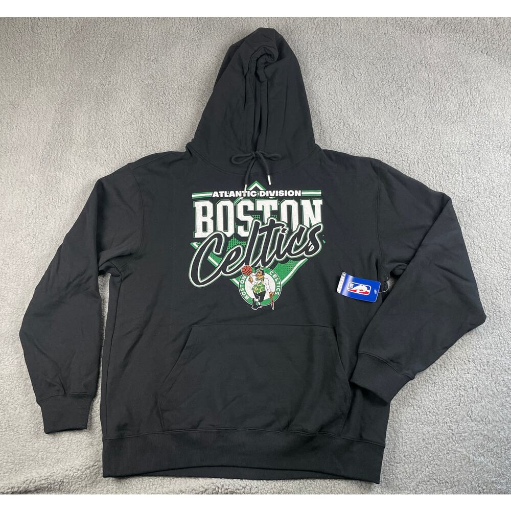 NBA Men’s X-Large Black Boston Celtics Atlantic Division LS Pullover Hoodie
